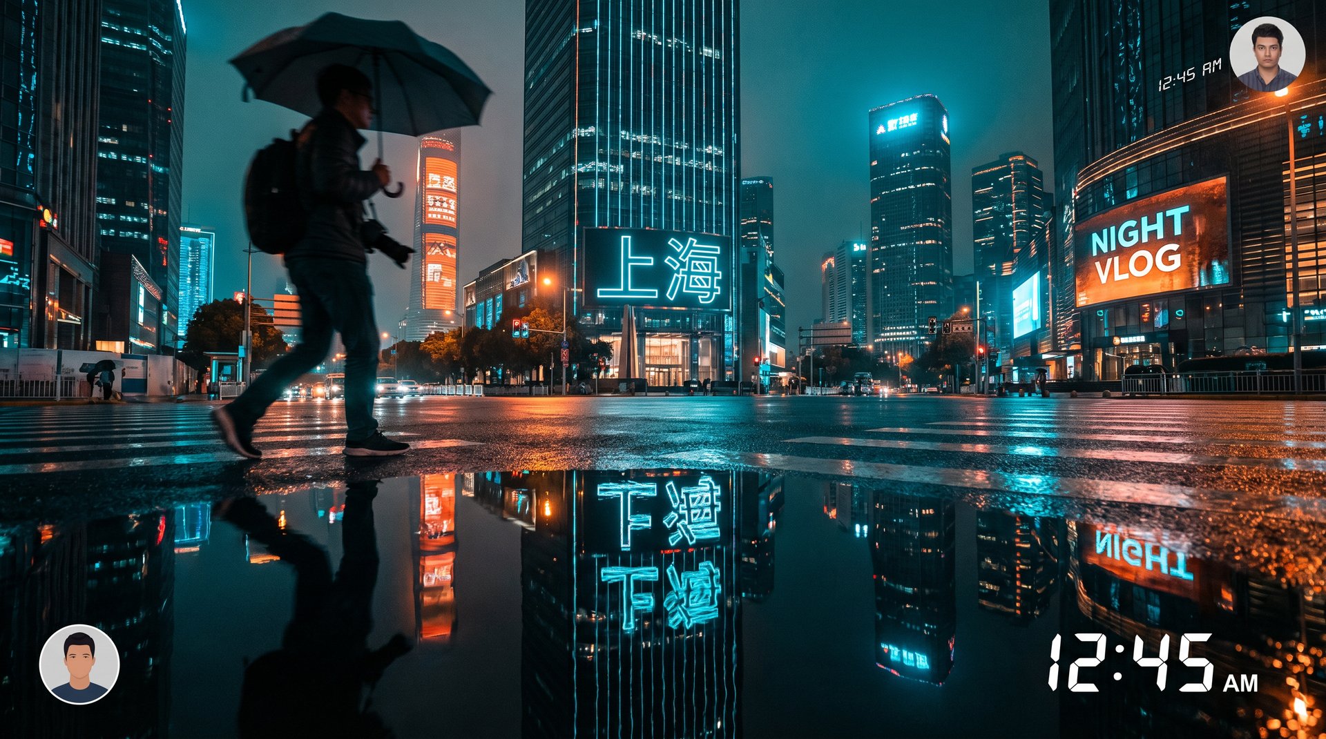 91城市夜景视频